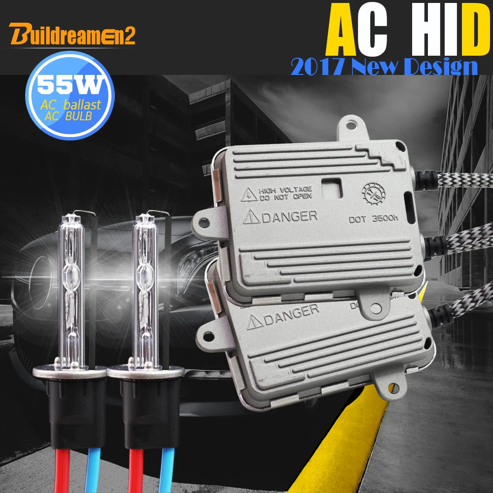 Автомобильный светильник Buildreamen2 55 Вт H1 H3 H7 H8 H9 H11 881 880 9005 HB3 9006 HID ксеноновый