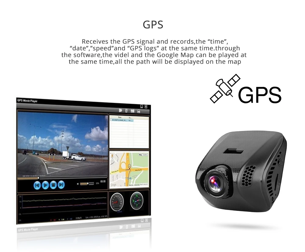 Видеорегистратор Mini Q8H MSC8328Q 1440P Full HD Wi Fi GPS|dash camera|car cameravideo recorder |