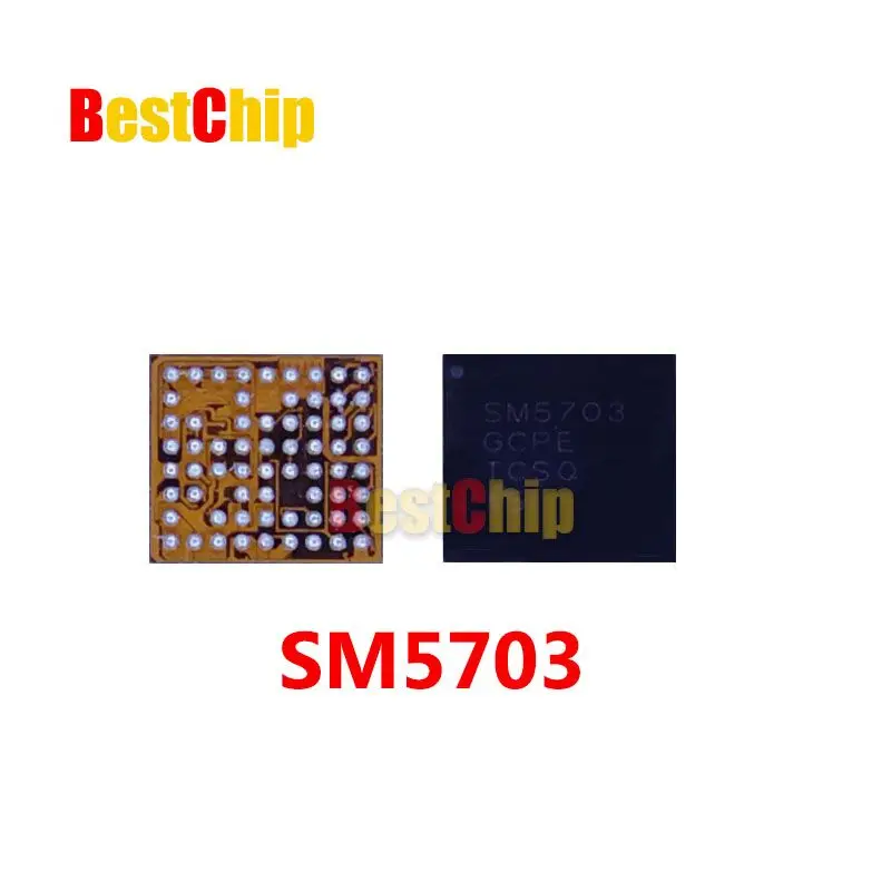 

10 шт./лот SM5703 IC для A8 A8000 J500F зарядка USB зарядное устройство IC