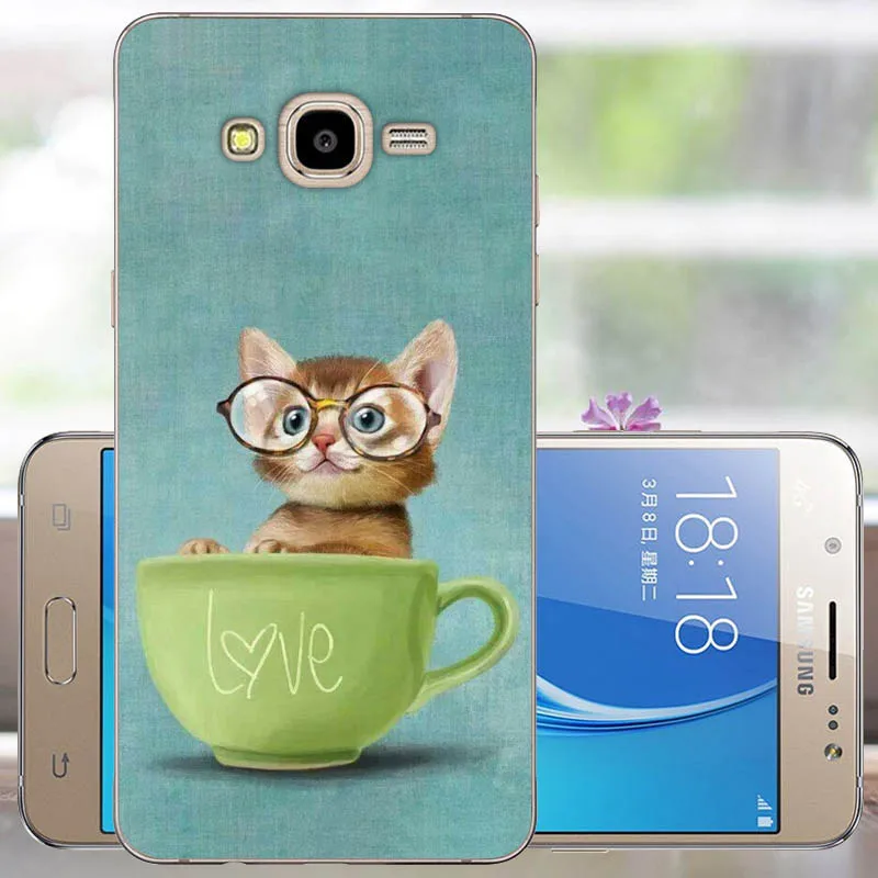 FANATU для Coque samsung Galaxy J5 J500 силиконовый чехол Бампер Мягкий чехол из ТПУ с узором для принципиально samsung J5 SM-J500F чехол для телефона