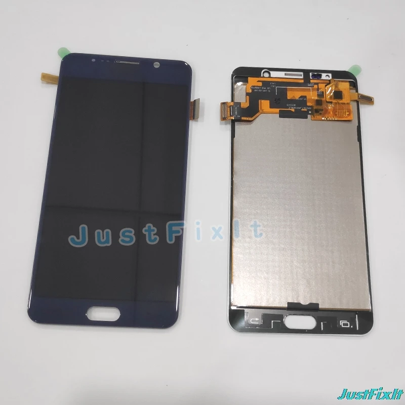 100% тест для samsung Galaxy Note 5 N920 N920F ЖК дисплей с кодирующий преобразователь сенсорного