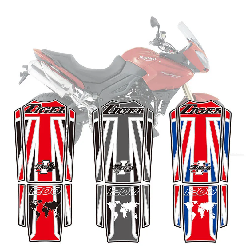 Высококачественные наклейки на бак мотоцикла Triumph Tiger 1200 2018|Наклейки и стикеры| |