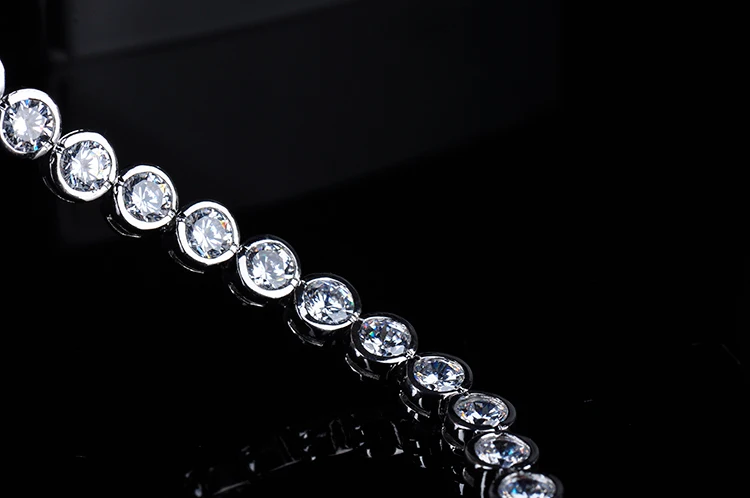 Браслет из циркония GAOLA уникальный дизайн трендовый посеребренный роскошный