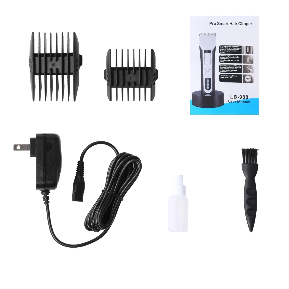 Профессиональный электрический триммер для стрижки волос Для мужчин