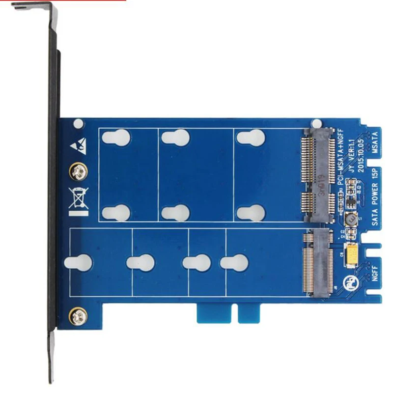M.2 NGFF в SATA и mSATA SATA3 адаптер двойной интерфейс два с конверсионная карточка SSD карта