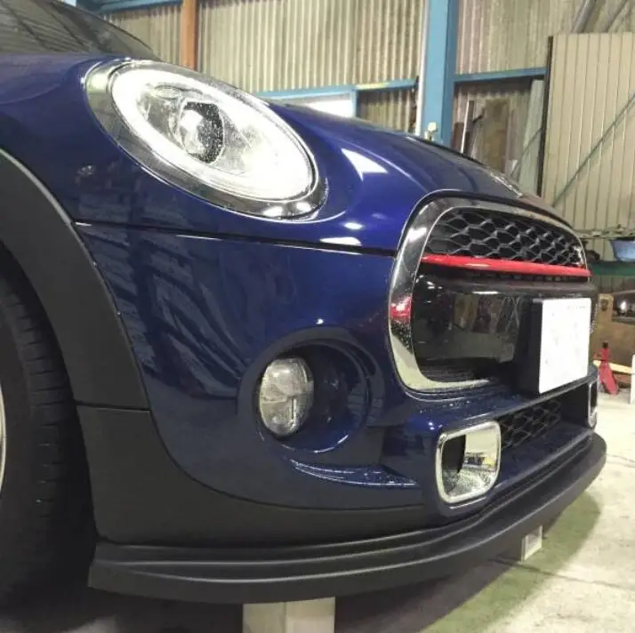 Автомобильные аксессуары для Mini Cooper S F56 FRP стекловолокно JDM передняя губа(только S) Бампер Из Стекловолокна сплиттер под спойлер обвес