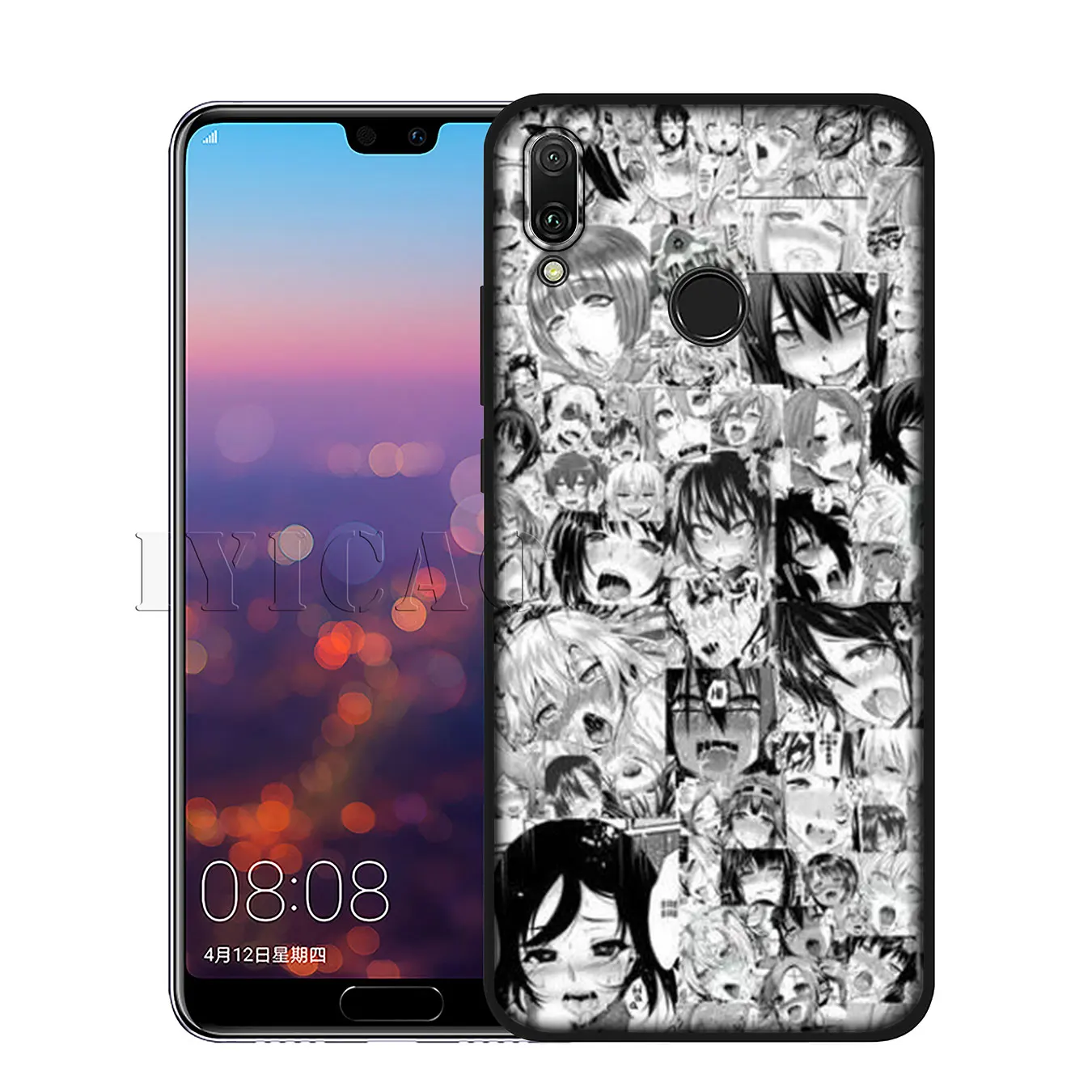 6 Iyicao аниме девочка мультфильм японский силикон мягкий чехол для huawei Y7 Y6 Prime Y9 Honor 8C 8X8 9 10 Lite 6A 7C 7X 7A Pro - Цвет: 6