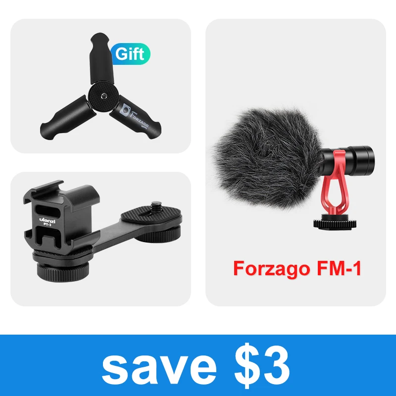 Удлинительное крепление Горячий башмак для DJI Osmo Mobile 2 3 Vimble 2 Moza MINI MI Freevision vilta m Gimbal Аксессуары Адаптер штатив - Цвет: PT add FM1 gift