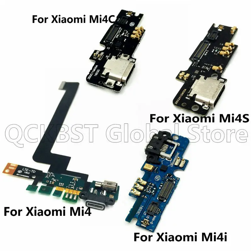 Для Xiaomi Mi4 M4i Mi4C Mi4S usb зарядное устройство Порт док-станция гибкий кабель с микрофоном