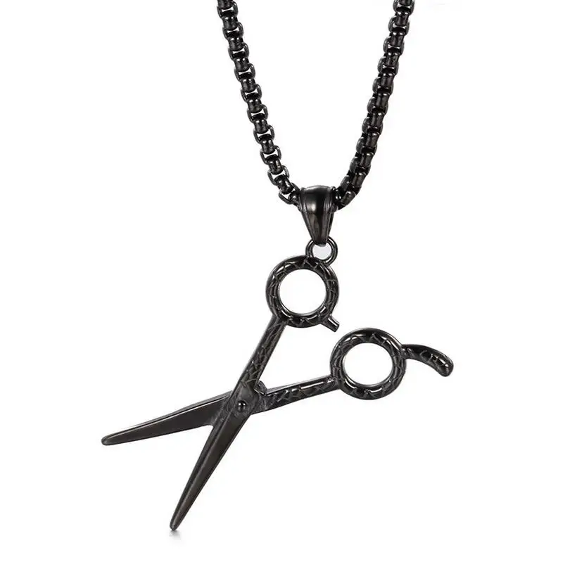 Мужские подвески в стиле хип хоп из нержавеющей стали|scissor pendant|jewelry necklace pendantsjewelry