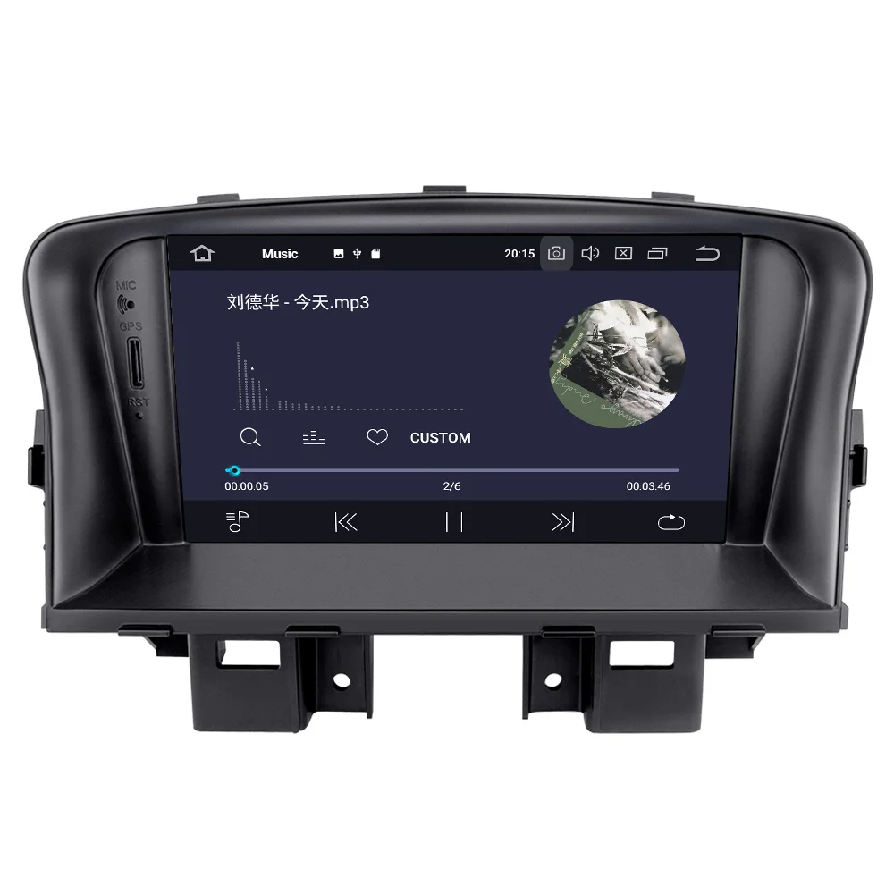 Aotsr Android 9 0 GPS навигация автомобильный DVD плеер для Chevrolet Cruze 2009-2012 Мультимедиа 2 Din