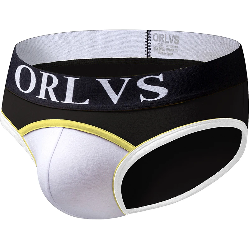 ORLVS 2019 мужские сексуальные трусы-брифы трусы из хлопка нижнее белье cueca бикини