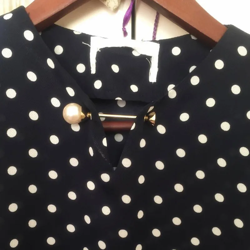5pcs Meetee 2cm 6cm round pearl Buttons sewing accessories clothing decoration collar button for women's shirt C2-60 | Дом и сад