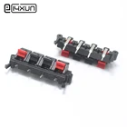 2 шт., 4-контактный внешний усилитель для колонок