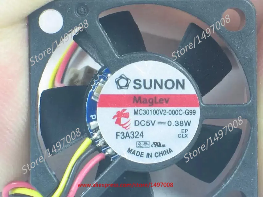SUNON MC30100V2-000C-G99 DC 5V 0 38 W 30x30x10mm вентилятор охлаждения сервера | Компьютеры и офис