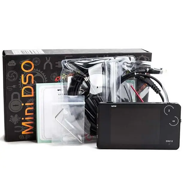 Портативный мини осциллограф ccdsso DS212 DSO212 Nano колесо для большого пальца 1 МГц 8 Мб