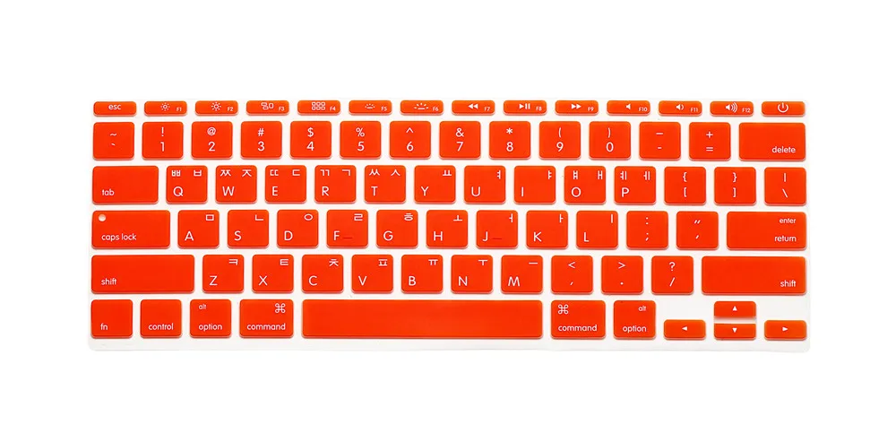 AIR 11 корейский чехол для клавиатуры США 5 шт. силиконовый защитный Mac MacBook Air