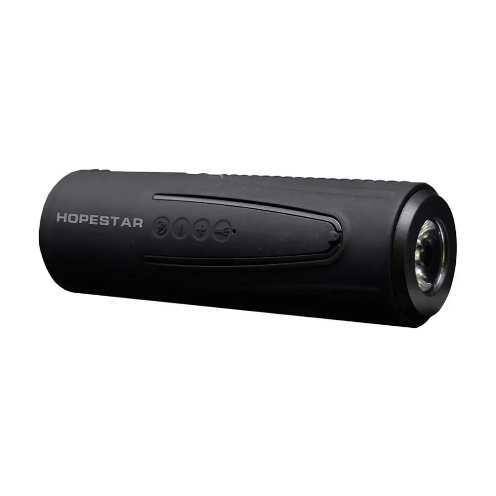 HOPESTAR Водонепроницаемый Bluetooth Динамик фонарик Колонка Беспроводной сабвуфер