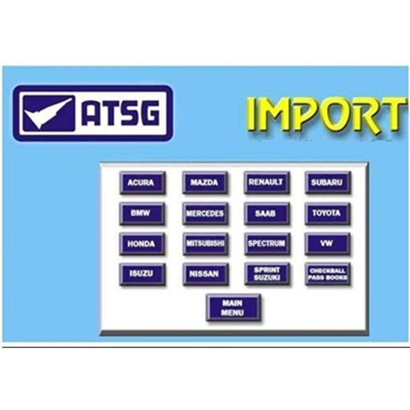 Горячая Распродажа программного обеспечения для ремонта авто ATSG (информация об