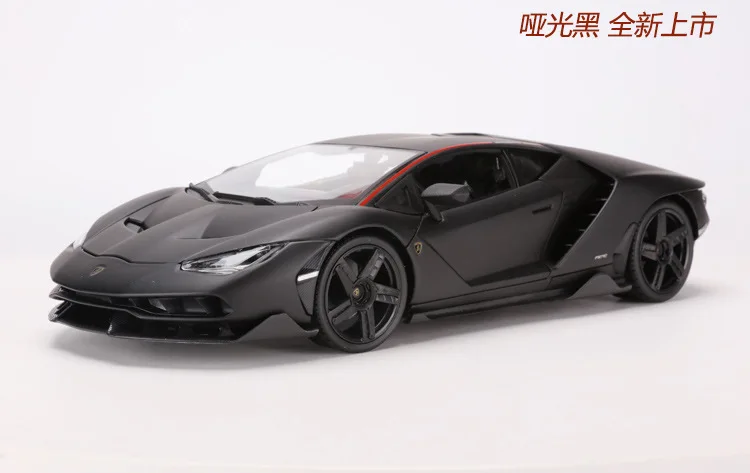 1:18 Модель спортивного автомобиля из сплава для Lamborghinibb LP770 с управлением на рулевом колесе переднее рулевое колесо игрушка для детей