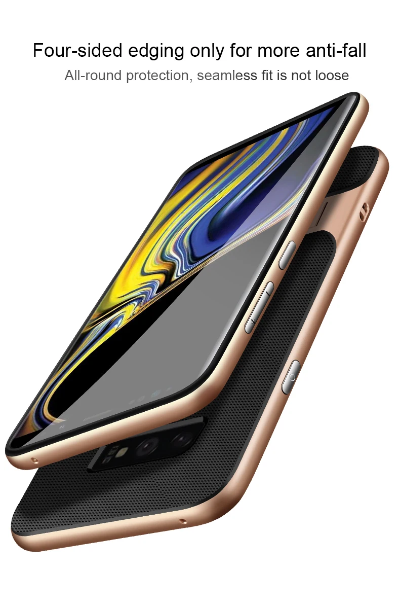 Силиконовый чехол для мобильного телефона, чехол-подставка для samsung Galaxy Note 9, чехол, противоударный, 360, защитный, 3D, гибридный, PC Note9, Fundas Capa, корпус
