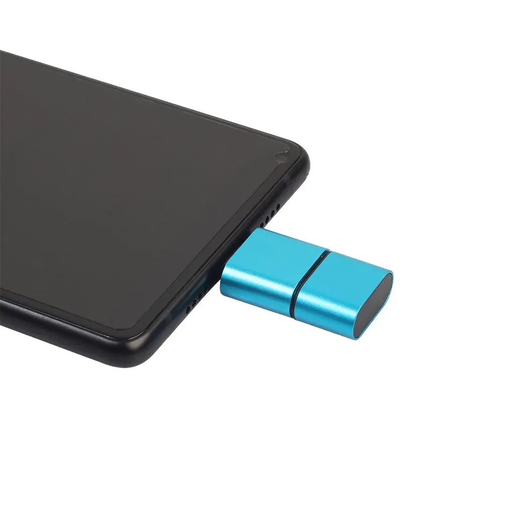 Универсальное устройство для чтения карт OTG Type C 3 в 1 USB 0 Micro комбинированное с 2