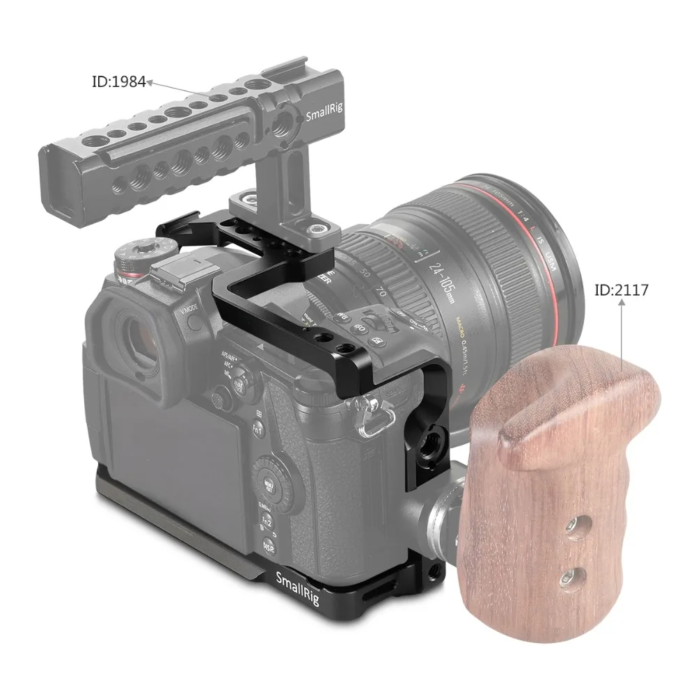 SmallRig G9 клетка для Panasonic Lumix Quick Release Dslr Камера с железнодорожный вокзал Холодный