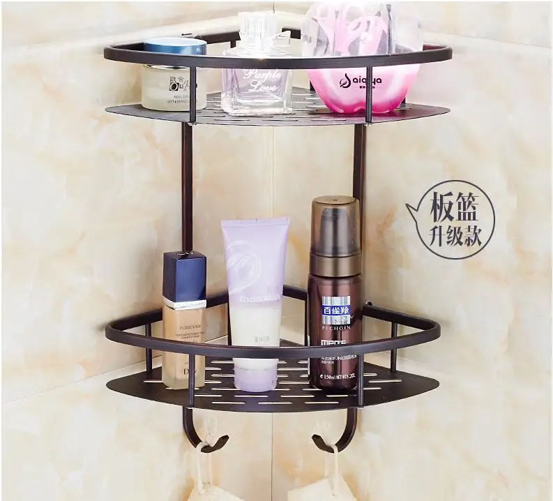 Черная декоративная потолочная отделка медные латунные аксессуары для ванной