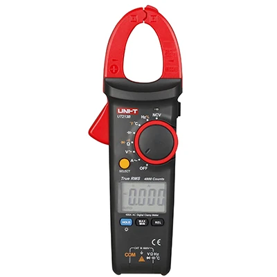 UNI-T UT213A/UT213B/UT213C 400A цифровой клещи; Автоматический диапазон True RMS цифровой мультиметр/ЖК-подсветка/фонарик - Цвет: UT213B