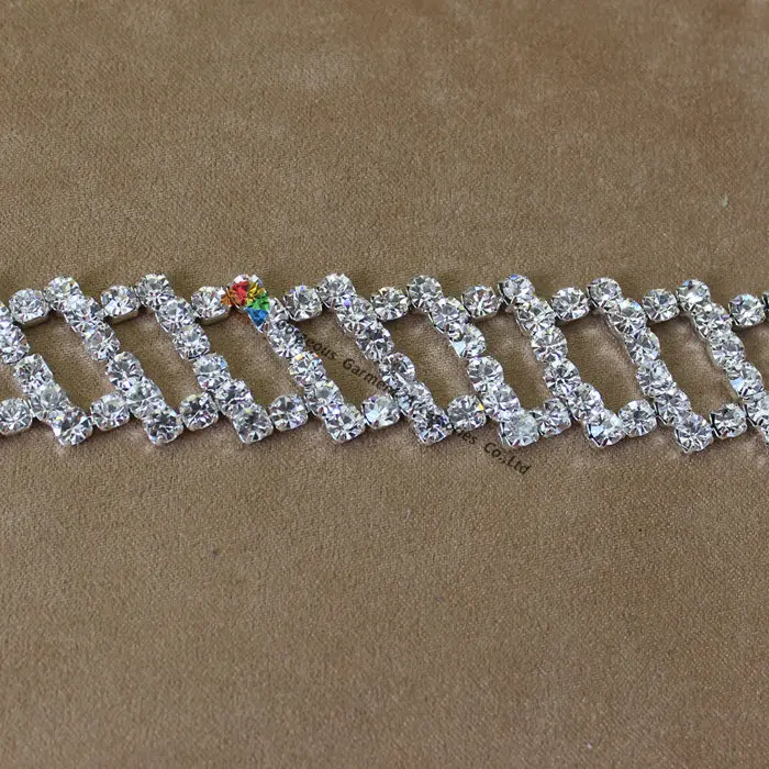 1 ярд блестящая Чешская прозрачная фотоблестящая цепочка украшение своими