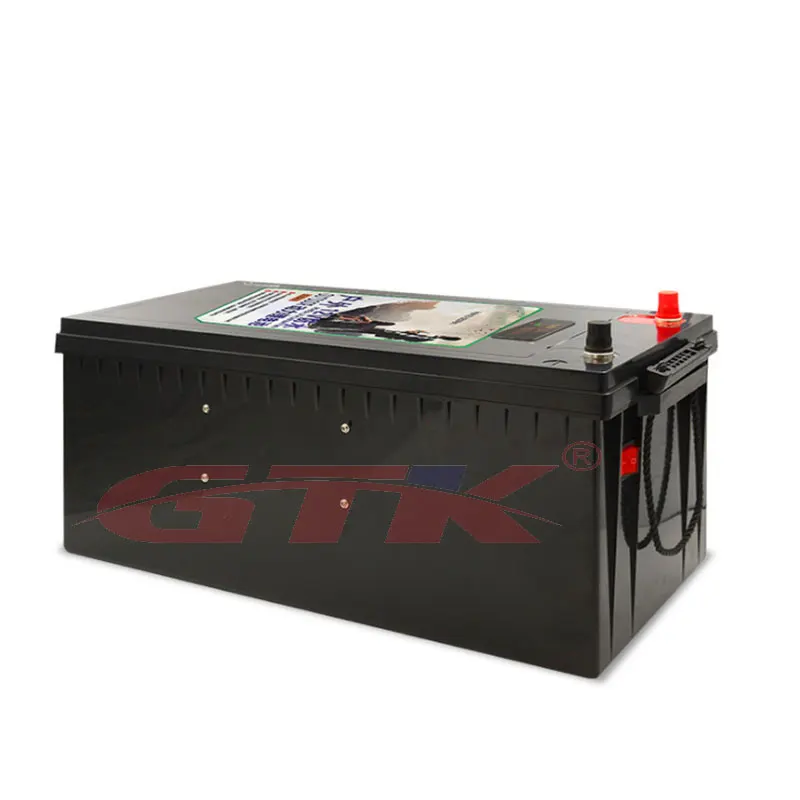 Заказной 12V 100Ah/150Ah/200Ah/260Ah/300Ah/400Ah комплект литий-ионный батарей Встроенный BMS для солнечной энергии дома на колесах+ зарядное устройство