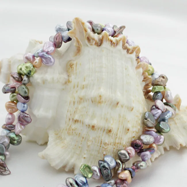 Бусины Keishi из пресноводного жемчуга для изготовления ювелирных изделий сделай