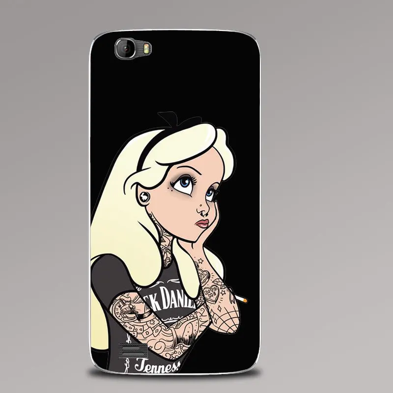 Цветной чехол с рисунком Для Doogee T6 Pro мультяшным УФ-принтом силиконовый мягкие