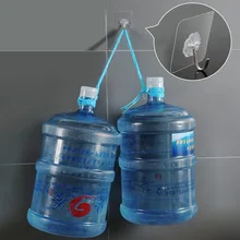 4 шт. подшипник 3KGS Клей сильной крюк в стену прямой счастливый клевер прозрачный Кухня, крючки, станок и Водонепроницаемый Аксессуары для ванной комнаты Набор