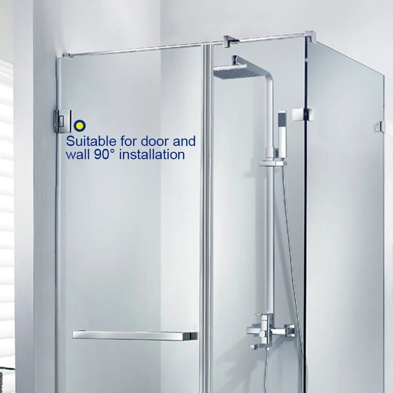 Сверхмощный 90 градусов петли для стеклянной двери шкаф Витринный Шкаф