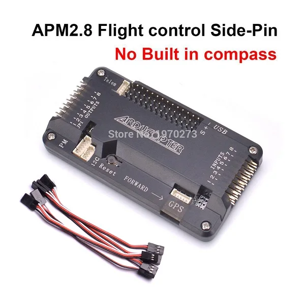 APM2.8 side pin APM2.8 ArduPilot Mega 2,8 APM плата управления полетом с защитным чехлом для Rc F450 Мультикоптер самолет - Цвет: APM2.8 side pin