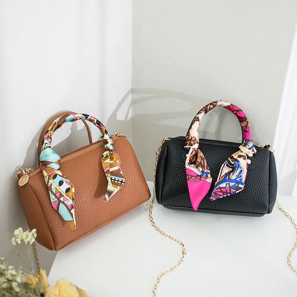 Женская модная сумка в форме ведра с простой текстурой ленты маленькая