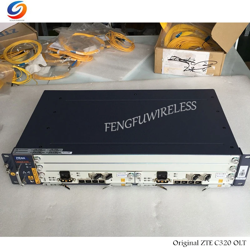 Лучшая цена 100% новый ZTE OLT 2U Оригинал 19 &quotдюймов ZXA10 C320 EPON/GPON SMXA/3 карты 10 г uplink плата