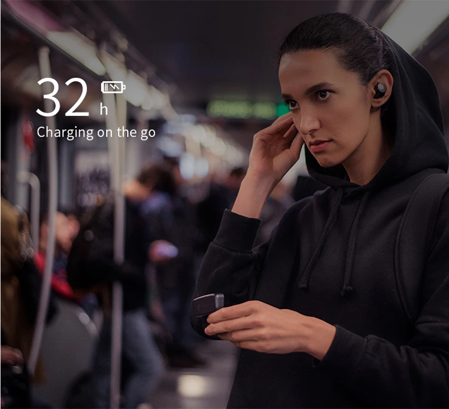 EDIFIER TWS5 Bluetooth V5.0 TWS наушники aptX декодирование аудио IPX5 водонепроницаемые наушники с сенсорным управлением bluetooth беспроводные наушники