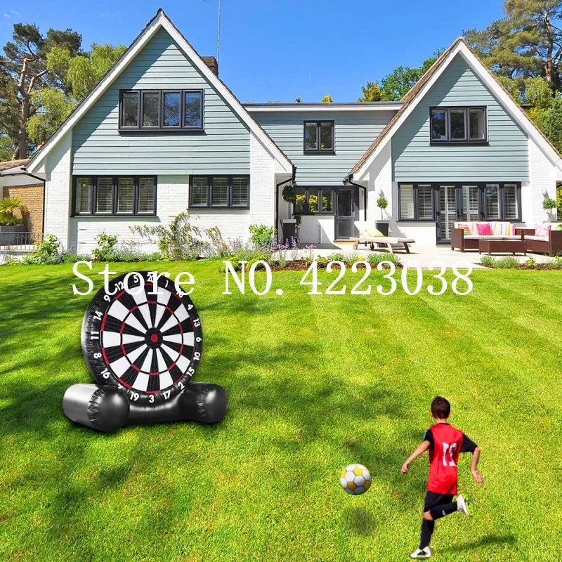 Free Shipping 4m/13ft Giant Soccer Inflatable Dart Board Foot Darts For Sale | Игрушки и хобби