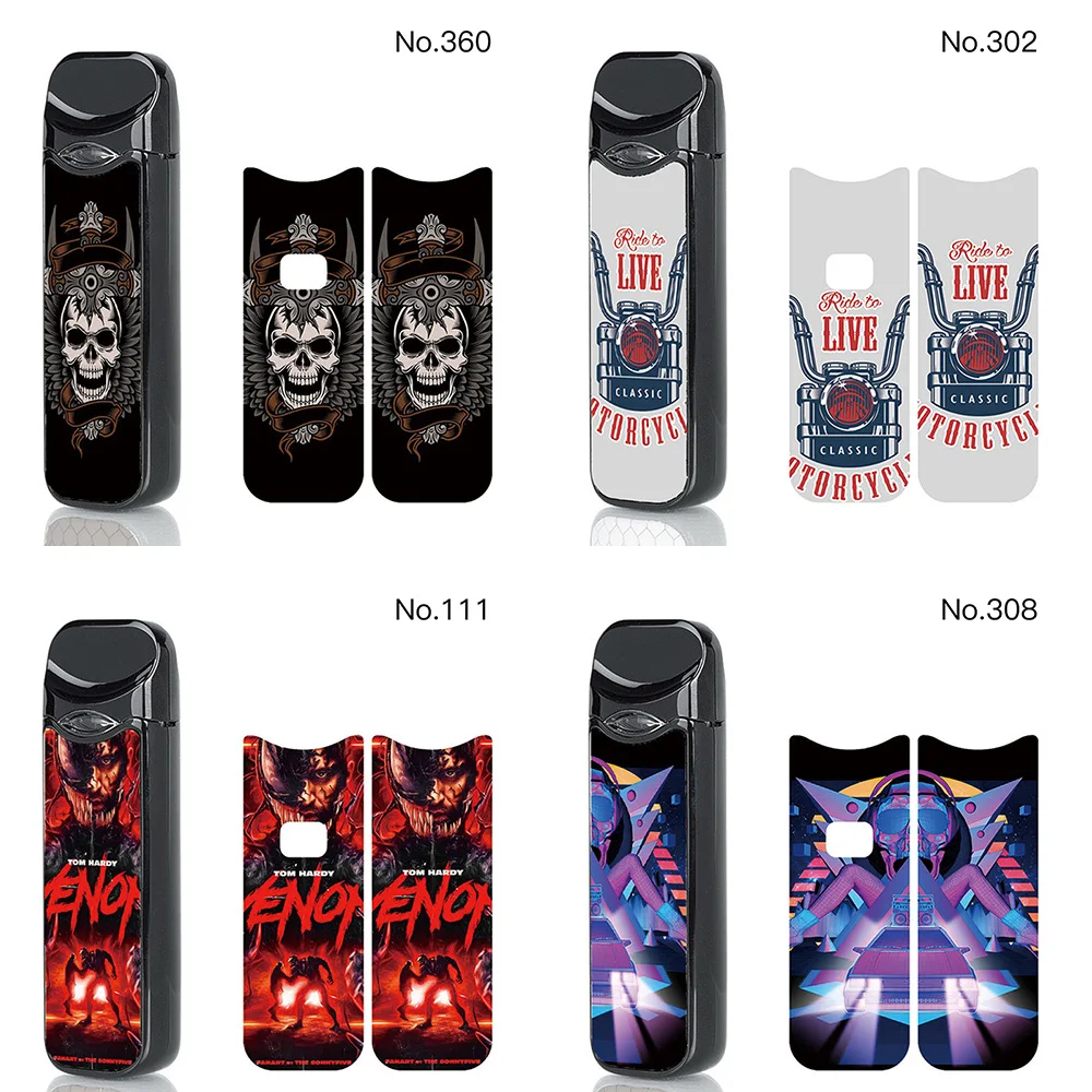 SMOK Nord наклейка на кожу и ремешок чехол кожаная сумка для Pod Комплект Электронная