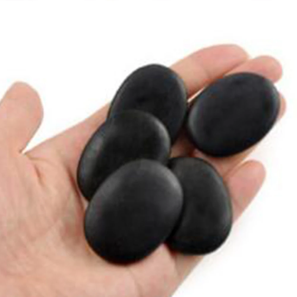 2 шт. массажный Камень натуральная энергия вулканический камень спа камни
