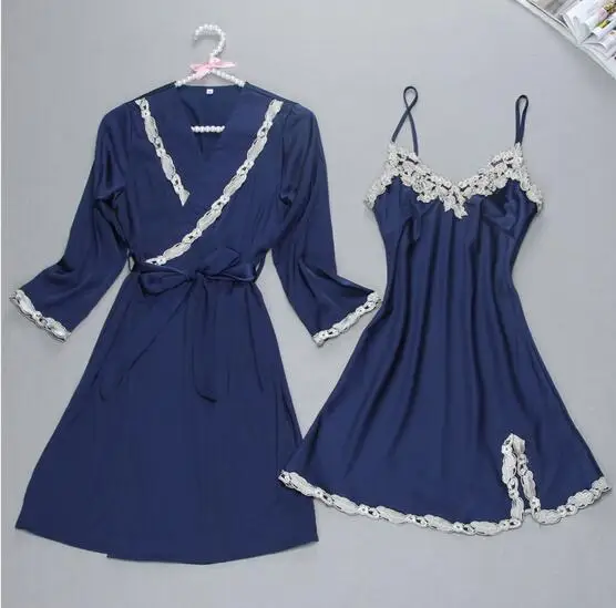 Халат женский новинка 2019 высококачественный комплект из двух предметов