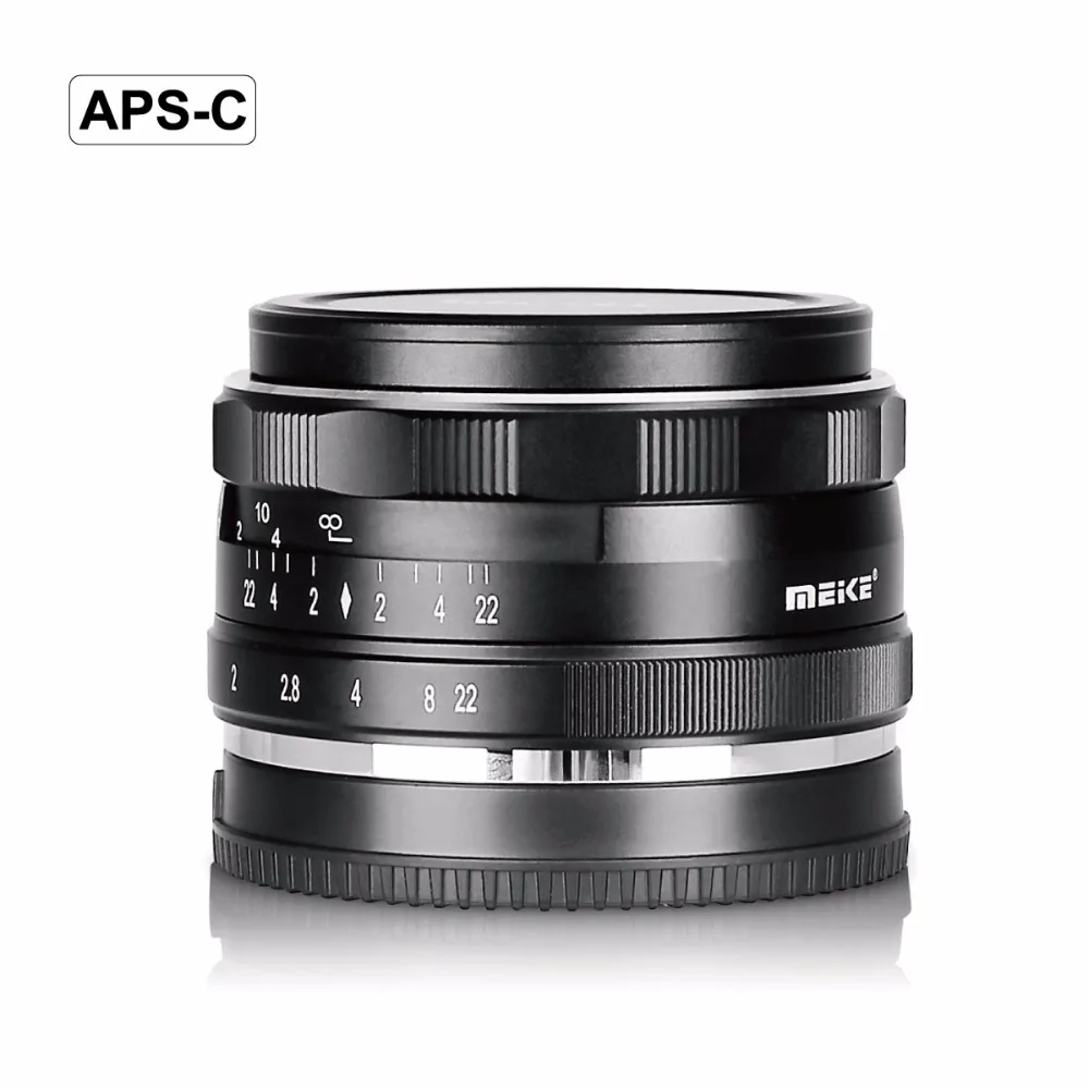 MEKE Meike MK-35mm F1.7 объектив с большой апертурой ручной фокусировки для камер Nikon1 V1/V2/V3/S1/S2/J1/J2/J3/J4/J5+ подарок