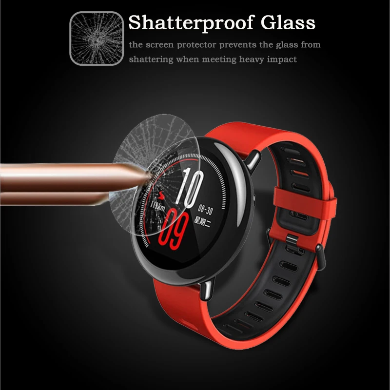 Защитная пленка для экрана 2.5D9H спортивных смарт-часов Xiaomi Huami Amazfit Pace прозрачное