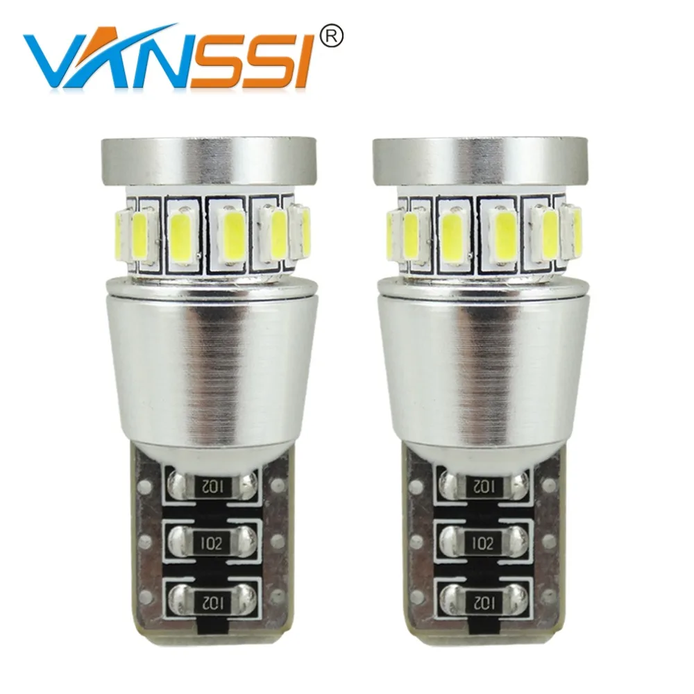 2x T10 LED W5W 194 168 автомобилей лампы поворотов номерных знаков ствол габаритные огни