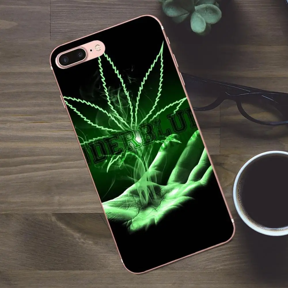 Чехол для телефона Weed Cool разноцветный Huawei G8 Honor 5C 5X 6 6X 7 8 9 Y5II Mate P7 P8 P9 P10 P20 Lite Plus