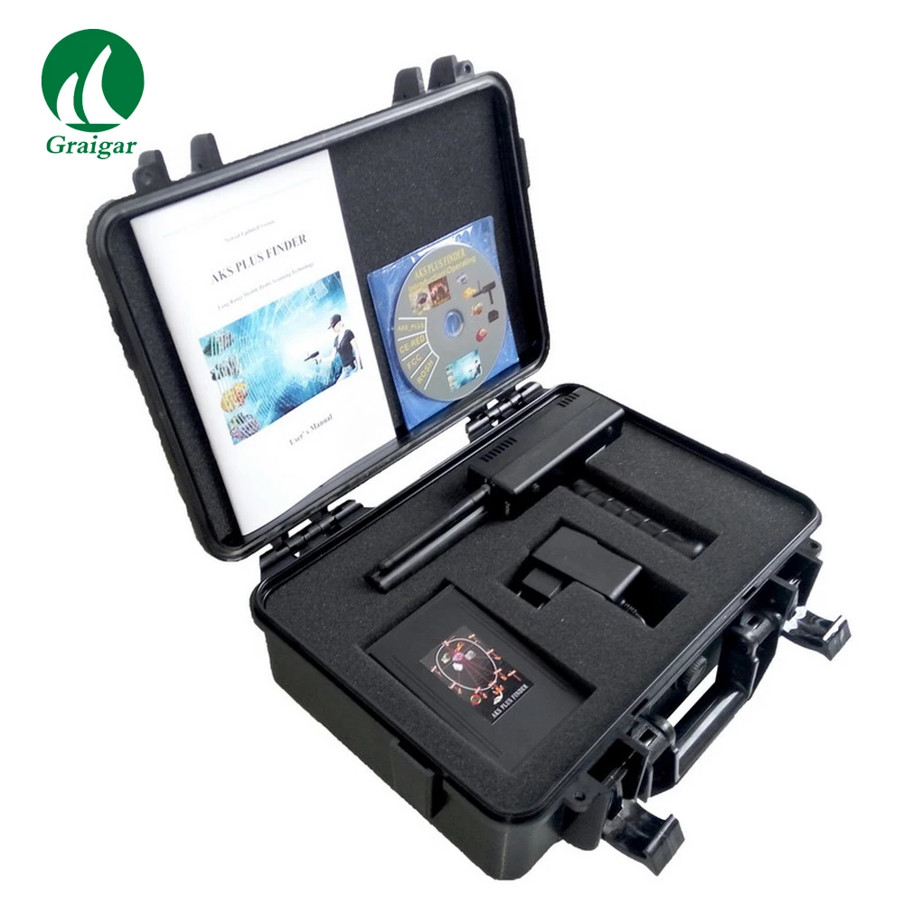 

Newest AKS Plus High Performance Metal Detector New Long Range Portable