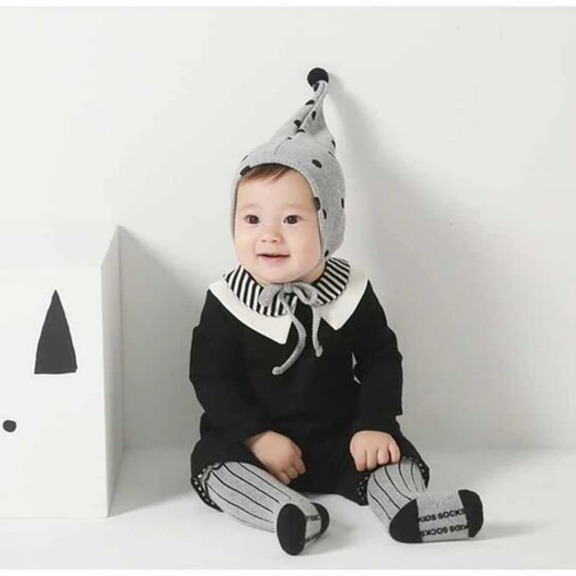 

0-24M Baby Knee High Socks Ruffles stripe Toddle Cotton Socks Cute Children Leg Warmers newborn baby Gift