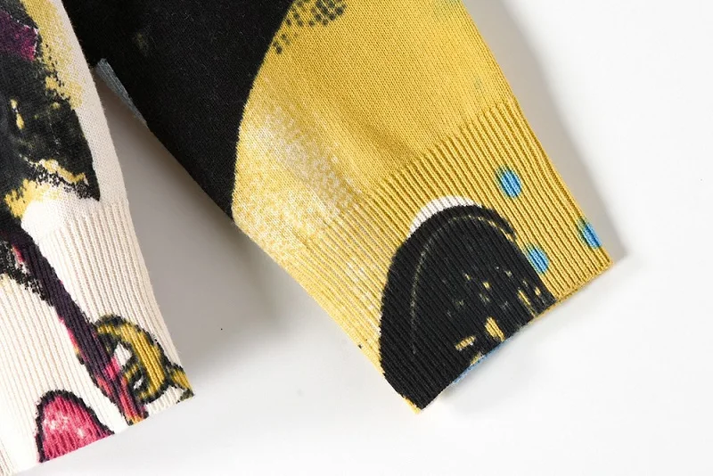 Aoshe винтажный подиумный дизайнерский брендовый вязаный свитер 2018 новый весенний